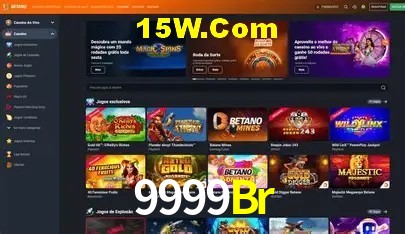 Jackpots e promoções na 9999Br